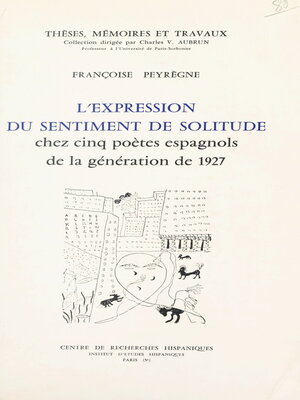 cover image of L'expression du sentiment de solitude chez cinq poètes espagnols de la génération de 1927
